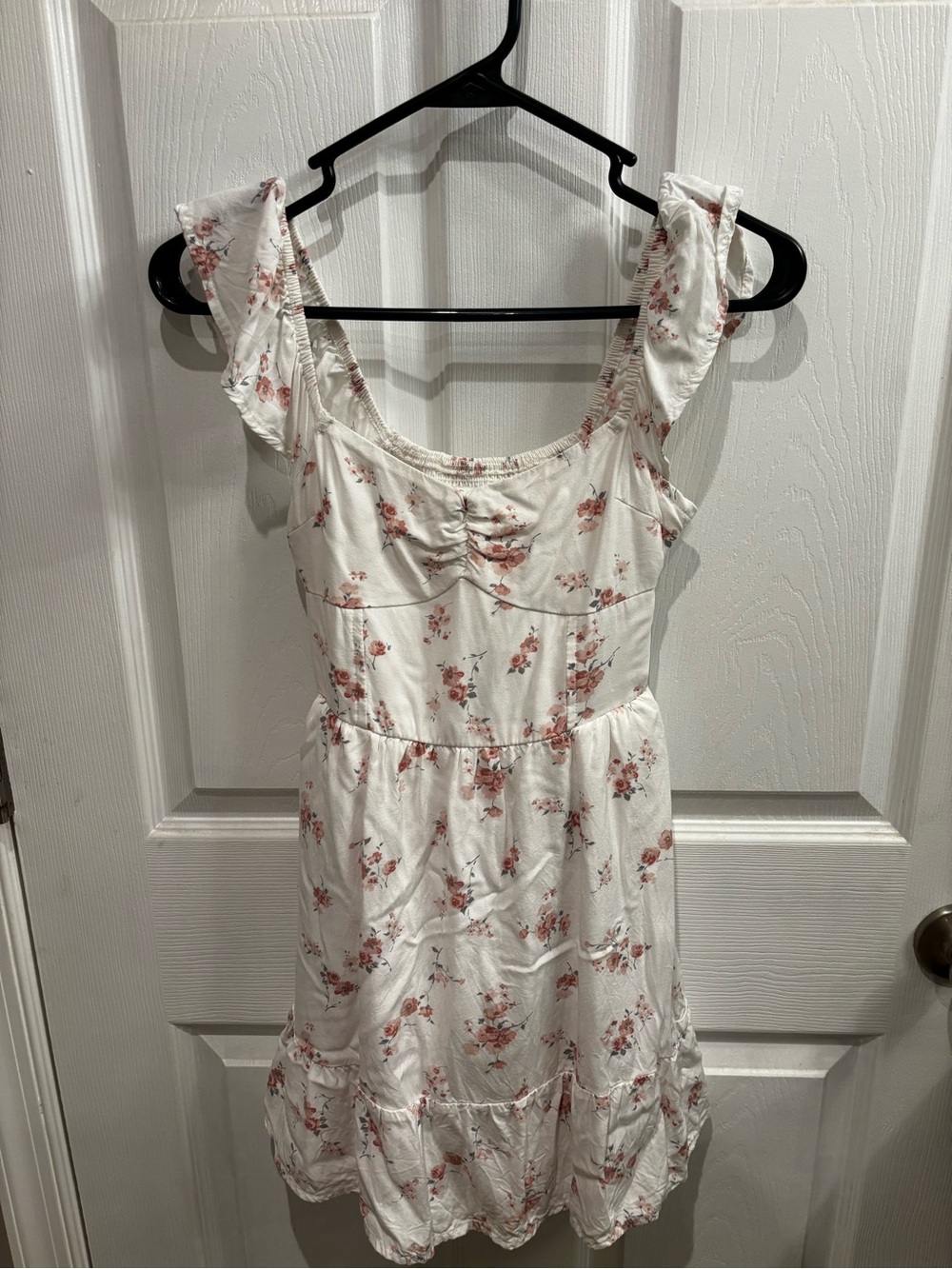 Hollister Pink Floral Dress XXS petite